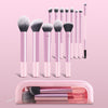 14-Piece Makeup Brush Set with Cosmetic Bag – Soft Bristles, Professional Beauty Brushes
