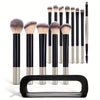 14-Piece Makeup Brush Set with Cosmetic Bag – Soft Bristles, Professional Beauty Brushes