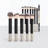 13-Piece Makeup Brush Set – Soft Face & Eye Brushes
